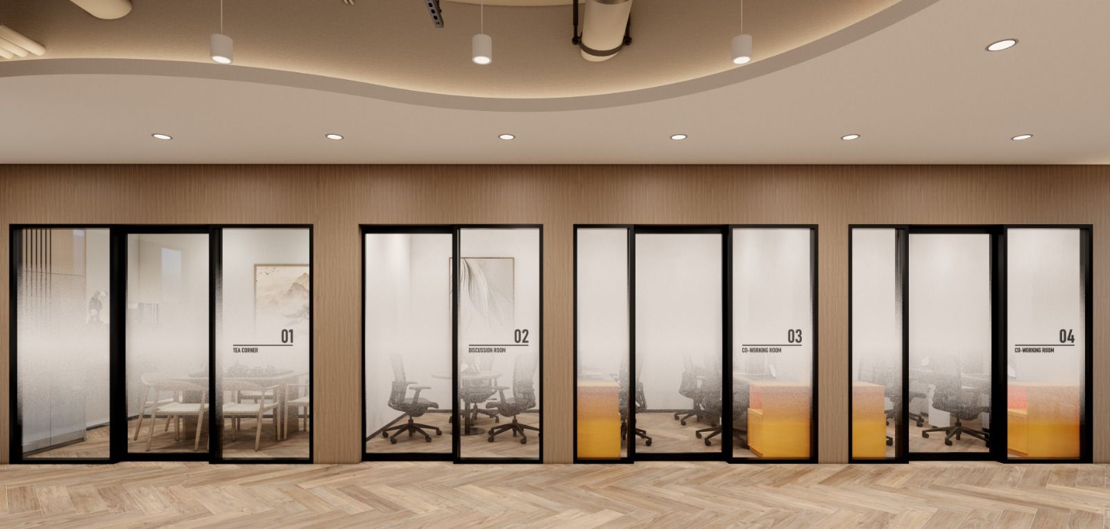 Private office area